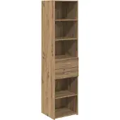 Syfax Highboard Artisan-Eiche 45 x 42,5 x 185 cm Holzwerkstoff