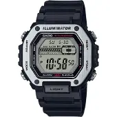 Casio Sportuhr ty566250, Digital, 100m wasserdicht, 47mm Gehäusebreite, rechteckig