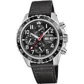 Festina Herrenuhr Swiss Made Armbanduhr Leder schwarz D2UF20056/3