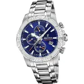Festina Herrenuhr Timeless Chronograph Armbanduhr Edelstahl silber D2UF20704/2