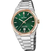 Festina Herrenuhr Swiss Made Armbanduhr Edelstahl silber D2UF20065/3