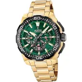 Festina Herrenuhr Chrono Bike Armbanduhr Edelstahl gold D2UF20727/2