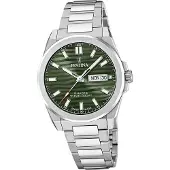 Festina Herrenuhr Swiss Made Armbanduhr Edelstahl silber D2UF20073/4
