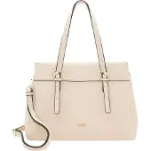 L.credi Handtasche Schultertasche Ramira Shopper White Sand creme