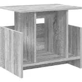Syfax TV-Ständer Graues Sonoma 50 x 35 x 45 cm Holzwerkstoff