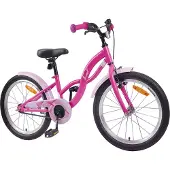 vidaXL Kinderfahrrad 20 Zoll für 6-11 Jahre alt Dunkelrosa