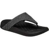 Crocs Zehensandale Getaway Gems Triangle Flip schwarz - Damen