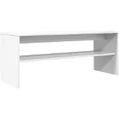 Syfax TV-Schränk Weiß 100 x 35 x 40 cm Holzwerkstoff