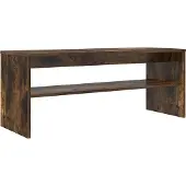 Syfax TV-Schränk Geräucherte Eiche 100 x 35 x 40 cm Holzwerkstoff