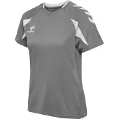 Hummel hmlCORE 2.0 JERSEY S/S WOMAN WHITE/BLACK XL