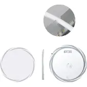 OEM Badezimmerwandspiegel, hintergrundbeleuchtet, mit Touch-Sensor-Funktionen, 80cm (32 inch)