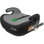 Caretero Autositz Kinder Autokindersitz Puma, ISOFIX, 125-150cm - Schwarz