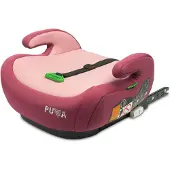 Caretero Autositz Kinder Autokindersitz Puma, ISOFIX, 125-150cm - Schmutziges Rosa