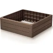 Nabbi Kunststoff-Hochbeet IBWS – braun