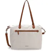 Emily & Noah Shopper "Shopper E&N Jarina", Damen, Gr. B/H/T: 40cm x 29cm x 14cm 0, beige (beige 400), Polyester, Taschen Shopper