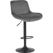 CLP Barhocker Solon Schwarz Samt - creme