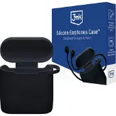 3MK Silicone Schutzhülle für AirPods Case schwarz
