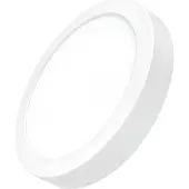 Avizar , LED Lichtpanel rund 6W 83x83mm ultraflach, Weiß