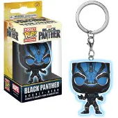 Funko POP! Pocket POP! Keychain: Black Panther glow in Dark