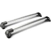 Yakima Flush Gemischtes Paar Teleskopische Aluminium-Dachträger