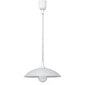 Rabalux 4780 Pendelleuchte 1 Spot Round, E27, weiß, rund, Standard, ø400mm