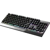 MSI Vigor GK30, Kabelgebunden, USB, Halbmechanischer Schlüsselschalter, QWERTY, RGB-LED, Schwarz