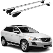 Menabo Dachgepäckträger für Volvo XC60, Baujahre 2008-2013, Farbe: Grau