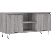 Syfax TV-Schrank Grau Sonoma 104x35x50 cm Holzwerkstoff