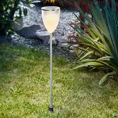 Esotec Solar Stableuchte TropicLight DUO COLOR 59cm Edelstahl outdoor 102607