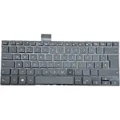 T-ProTek DEUTSCHE-Tastatur Schwarz Ohne Rahmen kompatibel für Asus VivoBook 14 X405UR