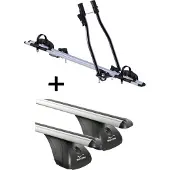 VDP Fahrradträger SAGITTAR + Dachträger kompatibel mit für Mercedes CLS 4 Türer 2004-2010