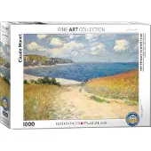 Empireposter 1000 Teile Puzzle Claude Monet Strandweg Weizenfelder