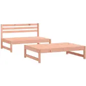 Syfax 2-tlg. Garten-Lounge-Set Massivholz Douglasie