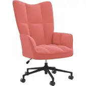 Syfax Relaxsessel Rosa Samt