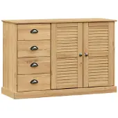 Syfax Sideboard mit Schubladen VIGO 113x40x75 cm Massivholz Kiefer