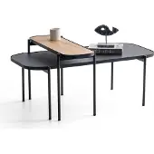 AEA Couchtisch mit Beistelltisch – edles und vielseitiges Tisch-Set Wohnzimmer