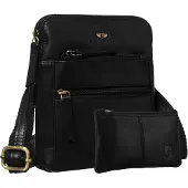 Peterson PTN 1903E-OPU-0321 Schwarze Ledertasche