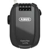 ABUS Kabelschloss Combiflex – Schloss zur Sicherung von Skiern, Helm, Kinderwagen und Gepäck – Rest 105 – 105 cm lang – 2,4 mm stark – mit Zahlencode – ohne Halter