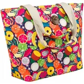 Inny Großer Damen-Shopper mit Fruchtmotiv
