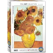 Empireposter 1000 Teile Puzzle Vincent van Gogh Sonnenblumen