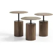 AEA Luxus Design Couchtische Kaffee Beistell Tische Wohnzimmer Holz 3 tlg