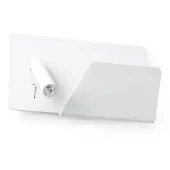 Faro Moderne LED-Wandleuchte Suau mit USB-Ladeanschluss