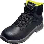 Uvex 2 trend Sicherheitsschuh S3S Schnürstiefel schwarz/gelb 46 - 6932246 - schwarz/gelb