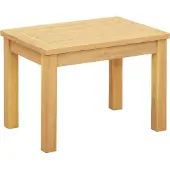 Syfax Couchtisch Helles Akazienholz 50 x 35 x 36 cm Massivholz Akazie