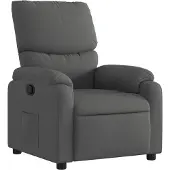 Syfax Relaxsessel Dunkelgrau Stoff