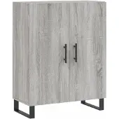 Syfax Sideboard Grau Sonoma 69,5x34x90 cm Holzwerkstoff