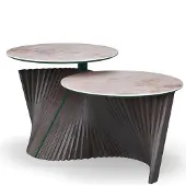 AEA Einzigartiger Couchtisch Wohnzimmer Rundtisch Edle Beistelltische