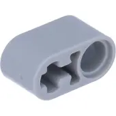 LEGO Technic: 50 Hebelarme 1x2, Pin- und Achsloch, Hellgrau