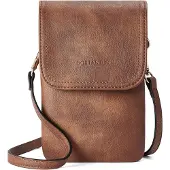 Sonstiges Handytasche Umhängetasche Damen Leder Braun für Designer
