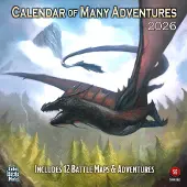 OEM Calendar Of Many Adventures 2026 - Tabletop-Rollenspiel - ENG Edition
